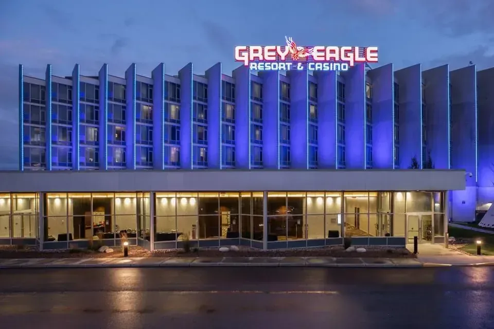 Grey Eagle Resort and Casino building facade
